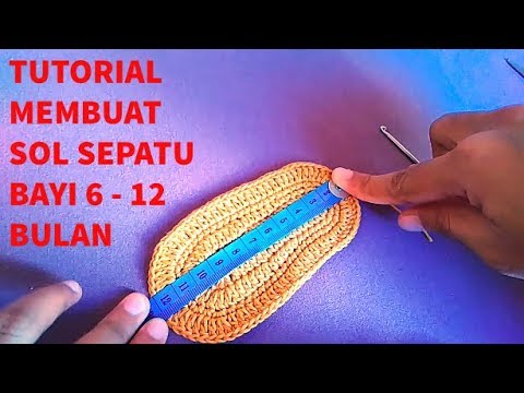 Detail Tutorial Sepatu Rajut Bayi Nomer 38