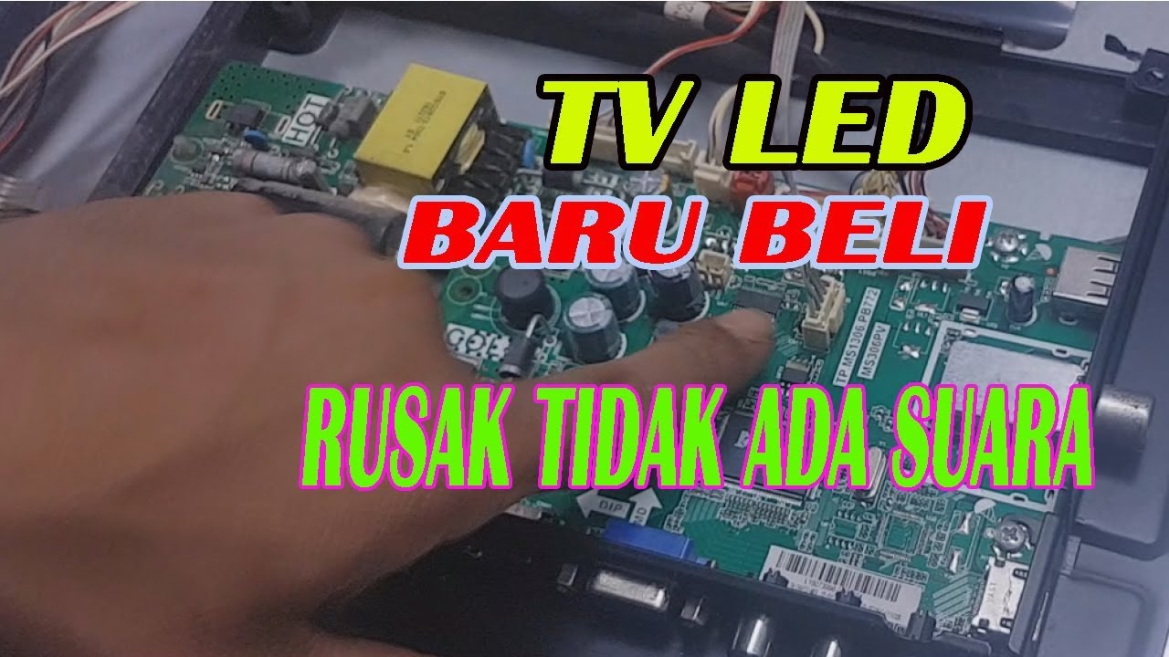 Detail Tv Led Ada Suara Tidak Ada Gambar Nomer 30