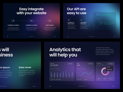 Detail Typography Powerpoint Template Nomer 17