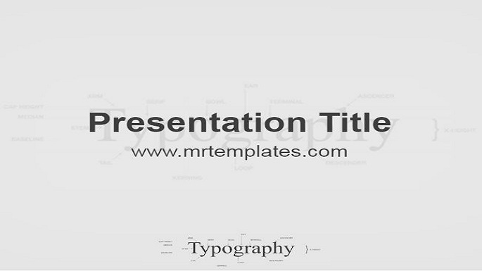 Detail Typography Powerpoint Template Nomer 36