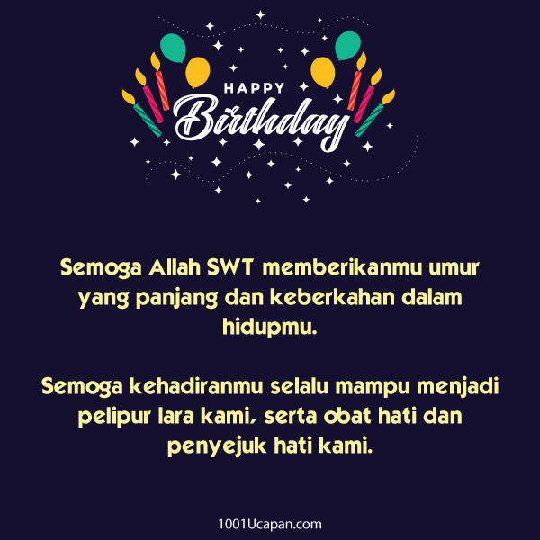 Ucapan Birthday Untuk Anak - KibrisPDR