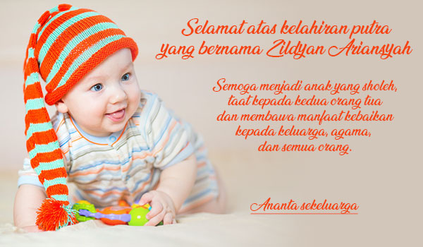 Detail Ucapan Buat Bayi Baru Lahir Nomer 6