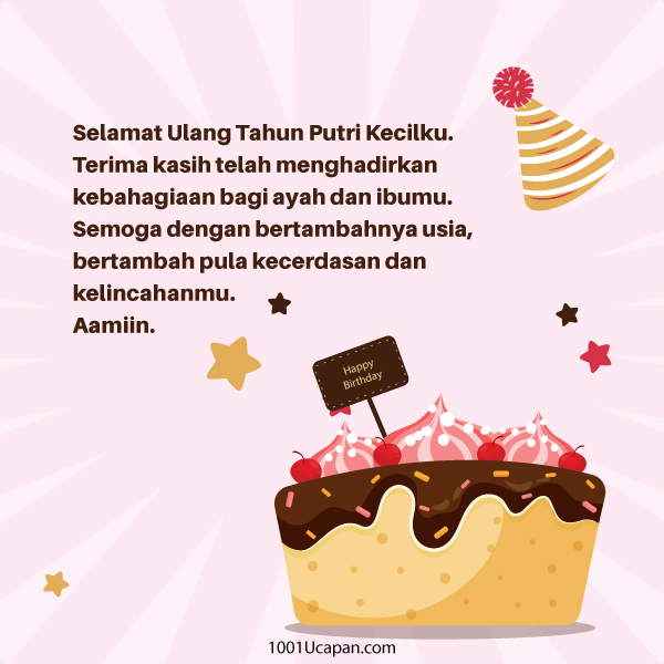 Detail Ucapan Happy Birthday Untuk Anak Perempuan Nomer 6