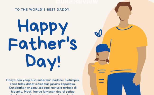 Ucapan Happy Fathers Day - KibrisPDR