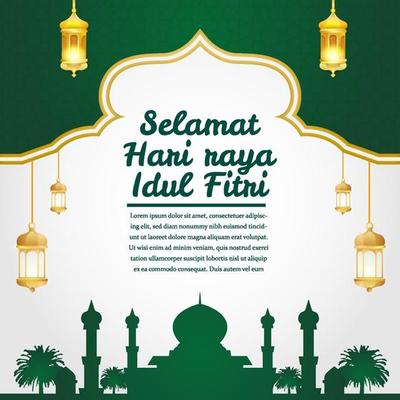 Detail Ucapan Idul Fitri Vector Nomer 34