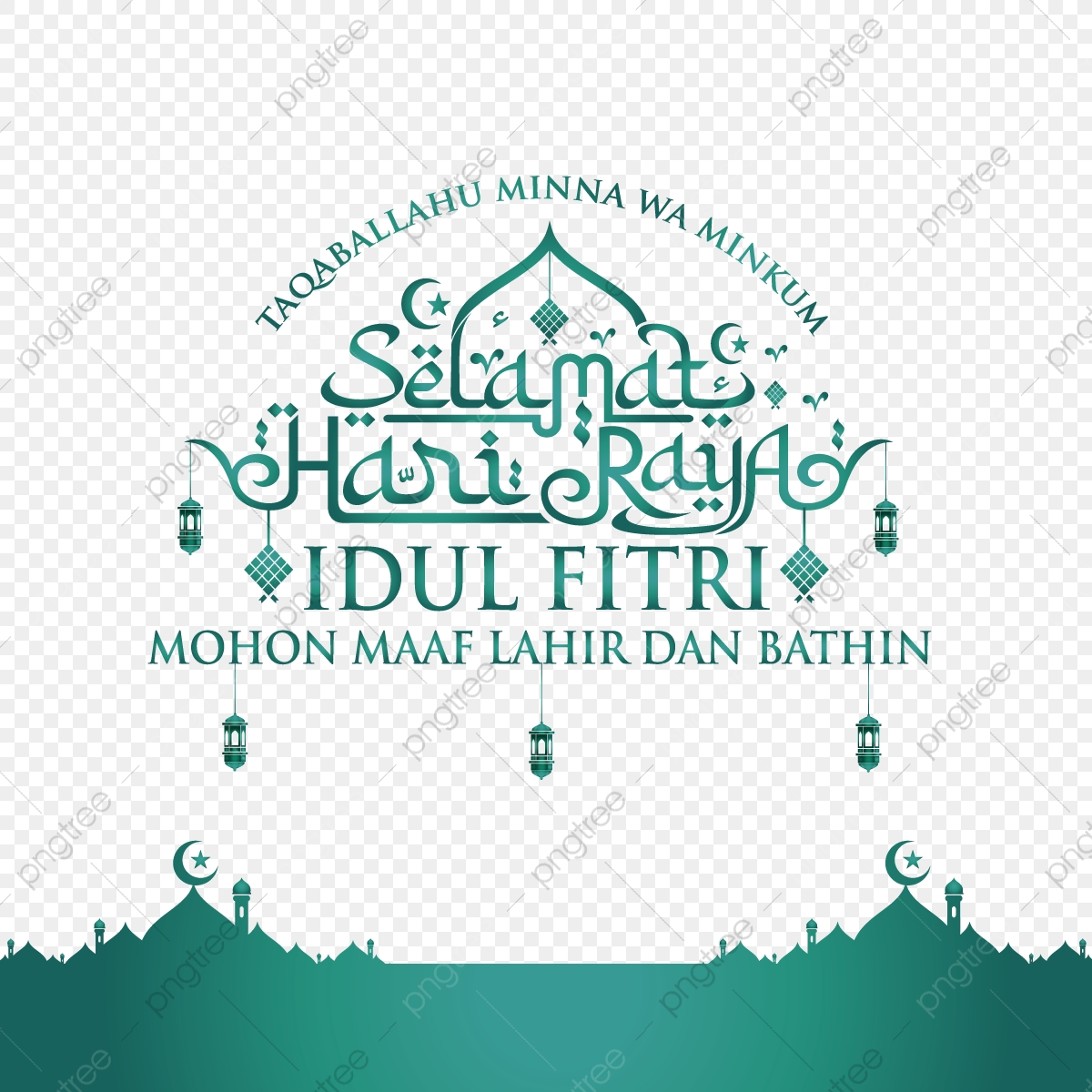 Detail Ucapan Idul Fitri Vector Nomer 56