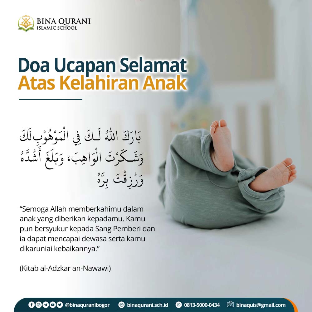 Detail Ucapan Kelahiran Bayi Islam Nomer 4