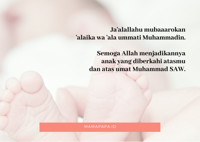 Detail Ucapan Kelahiran Bayi Islami Nomer 5