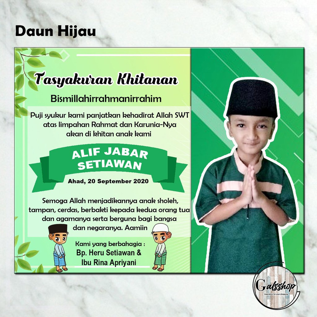 Detail Ucapan Khitanan Islami Nomer 21