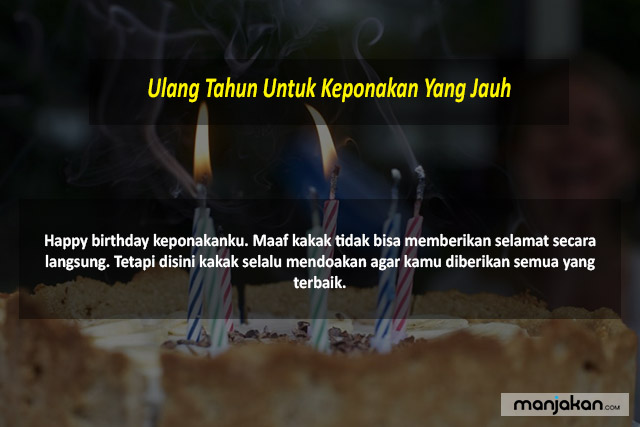 Detail Ucapan Selamat Ulang Tahun Buat Keponakan Nomer 13