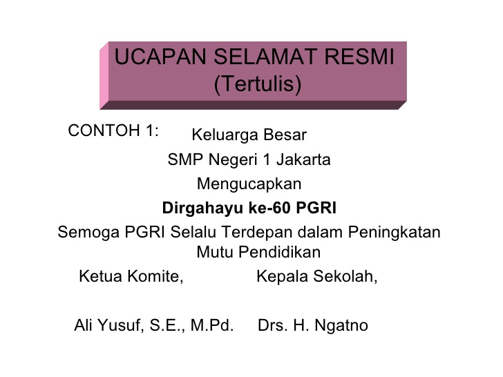 Detail Ucapan Selamat Ulang Tahun Sekolah Nomer 46