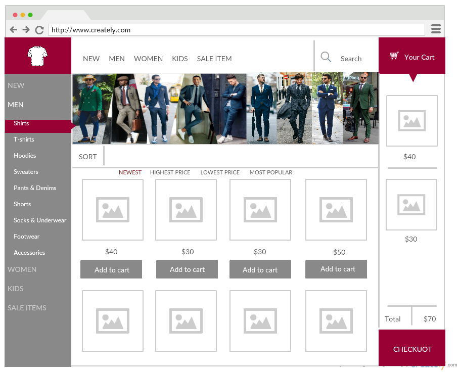 Detail Ui Mockup Template Nomer 15