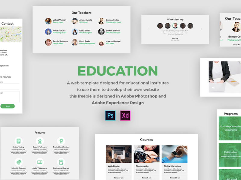 Detail Ui Template Adobe Xd Nomer 35
