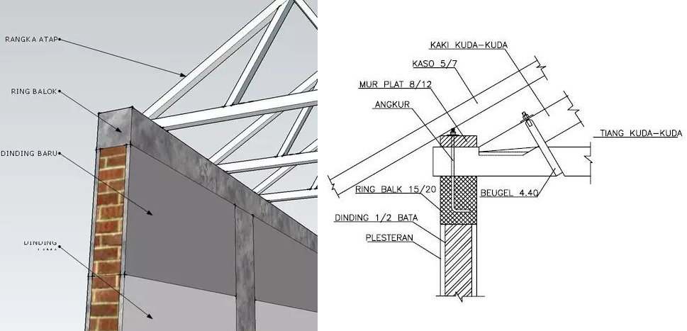 Detail Ukuran Balok Untuk Rumah 2 Lantai Nomer 15