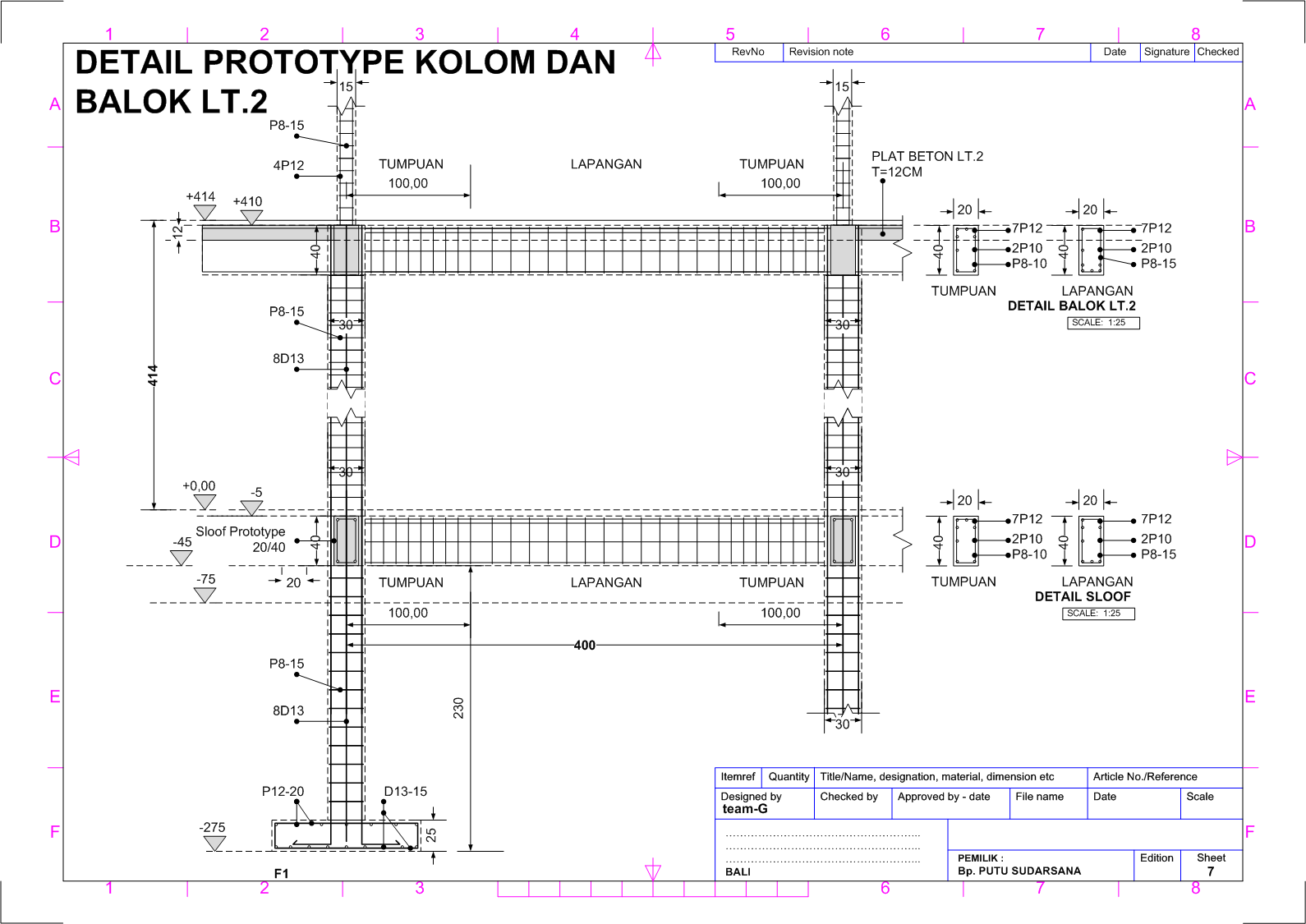 Detail Ukuran Balok Untuk Rumah 2 Lantai Nomer 34