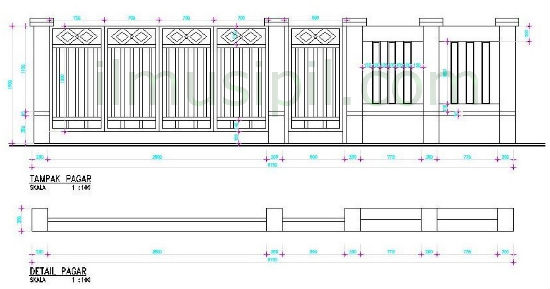 Detail Ukuran Besi Untuk Pagar Rumah Nomer 5