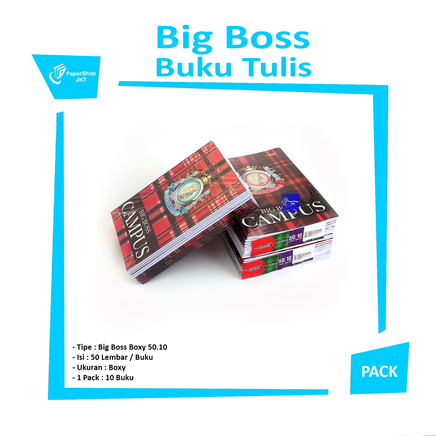 Detail Ukuran Buku Big Boss Nomer 34