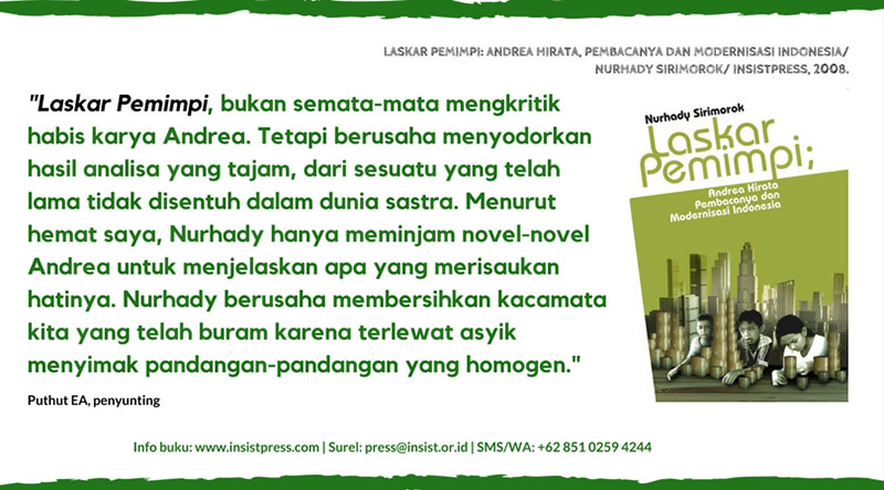 Detail Ukuran Buku Laskar Pelangi Nomer 14