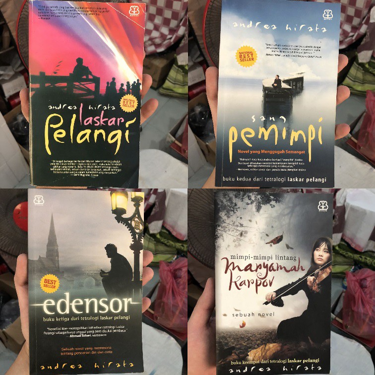 Detail Ukuran Buku Laskar Pelangi Nomer 5