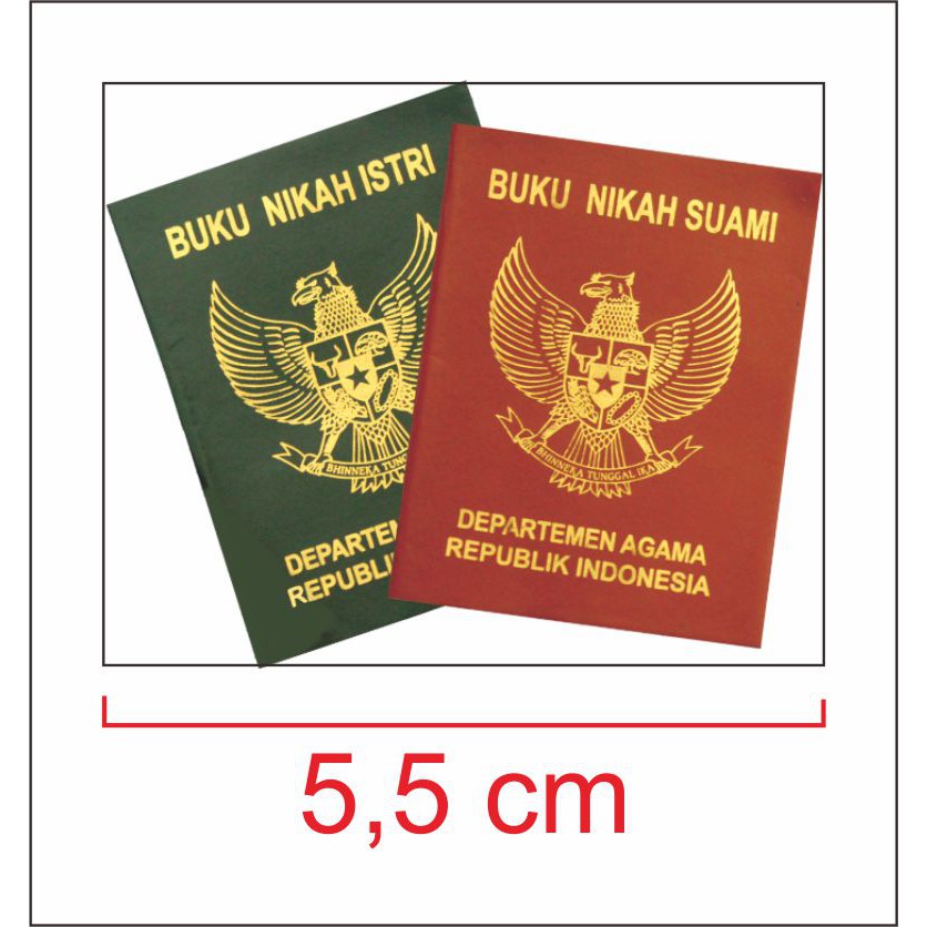 Detail Ukuran Buku Nikah Nomer 25