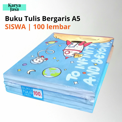 Detail ukuran buku tulis a5 koleksi nomer 3