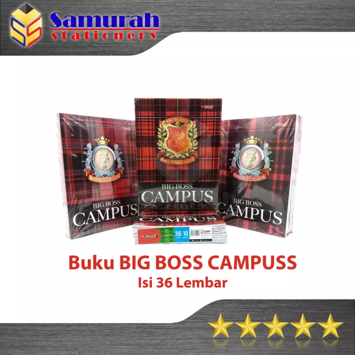 Detail Ukuran Buku Tulis Big Boss Nomer 38