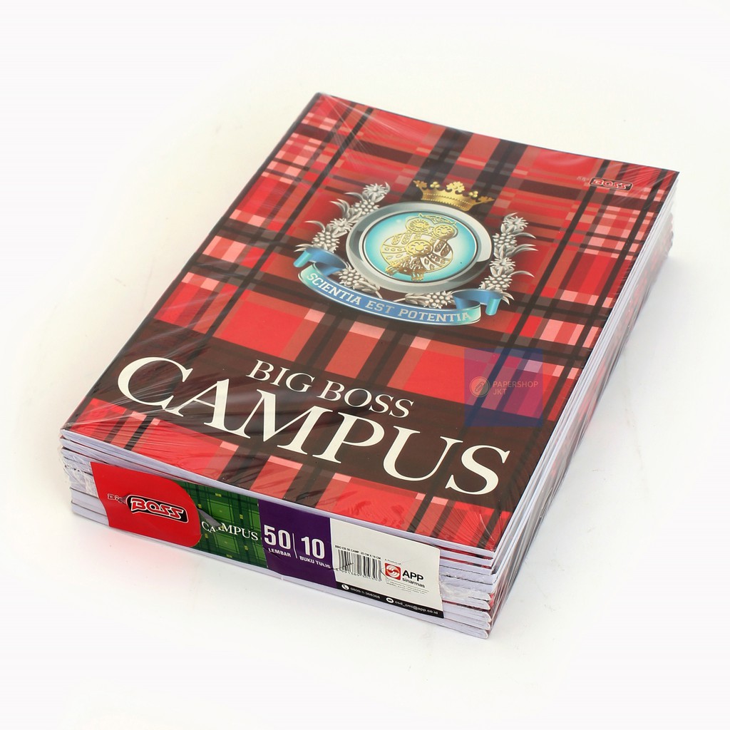 Detail Ukuran Buku Tulis Campus Nomer 20