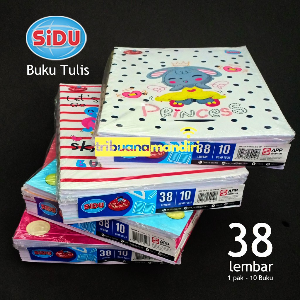 Detail Ukuran Buku Tulis Sidu Nomer 5