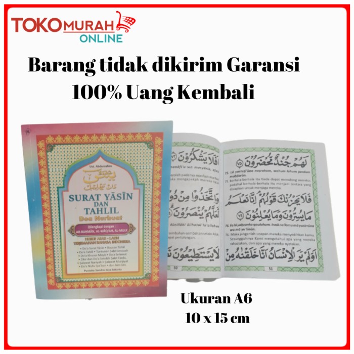 Ukuran Buku Yasin - KibrisPDR