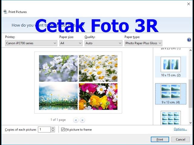 Detail Ukuran Foto 3r Berapa Cm Nomer 36