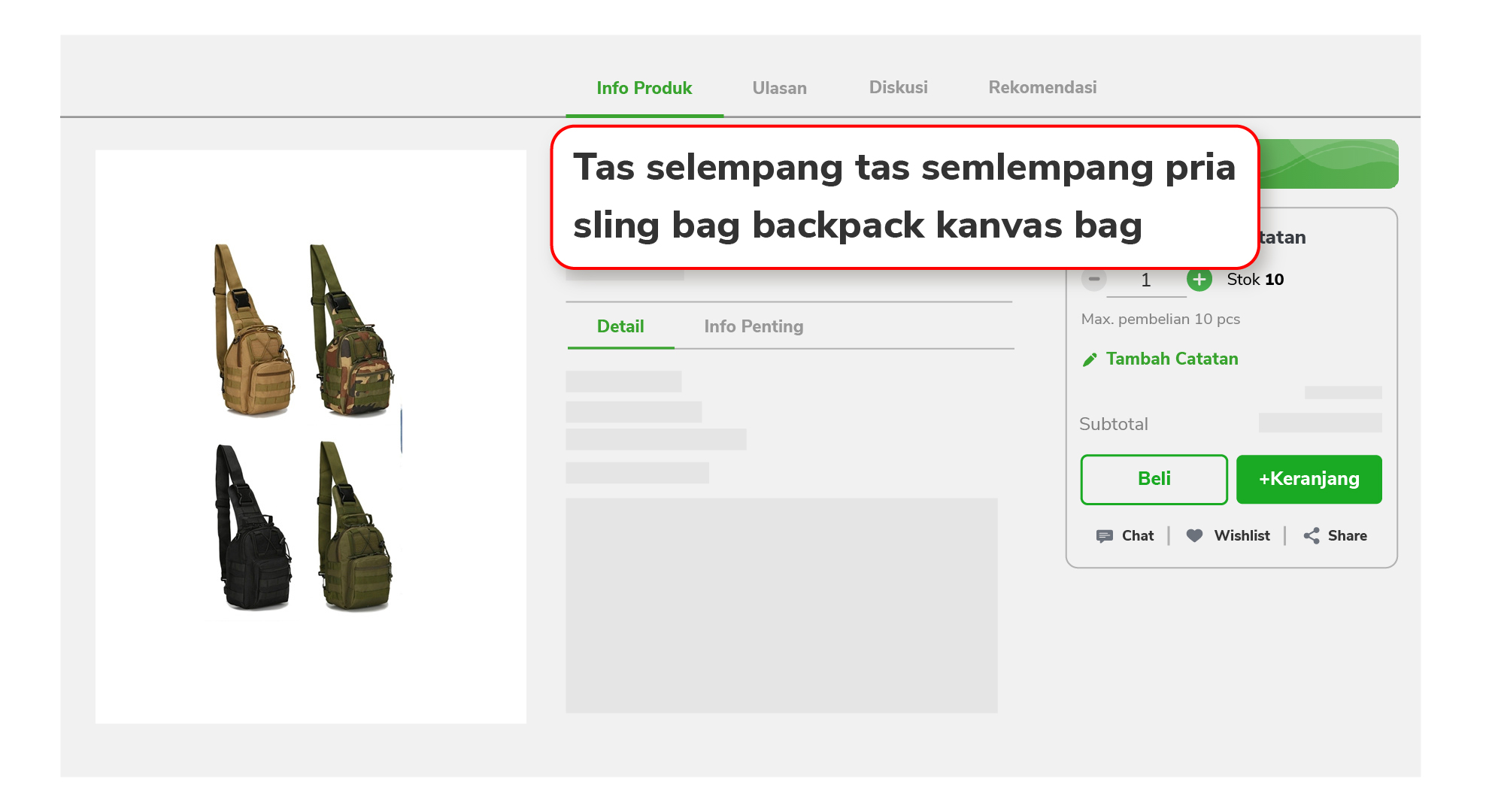 Detail Ukuran Foto Produk Di Tokopedia Nomer 33