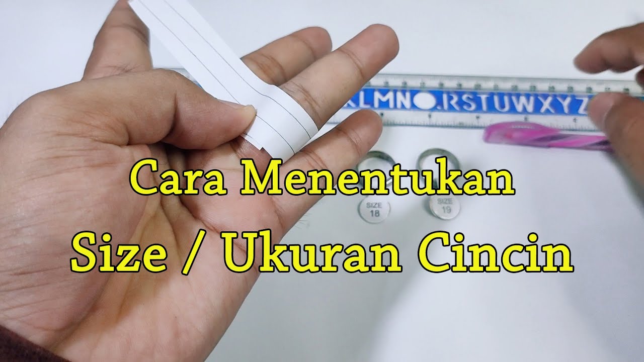 Detail Ukuran Jari Manis Wanita Untuk Cincin Nomer 42