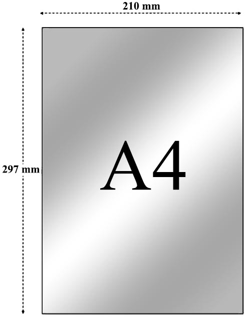 Detail Ukuran Kertas Gambar A4 Adalah Nomer 11