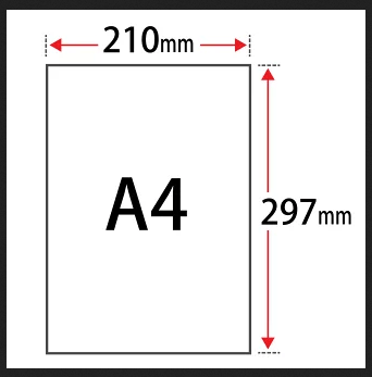 Detail Ukuran Kertas Gambar A4 Adalah Nomer 5