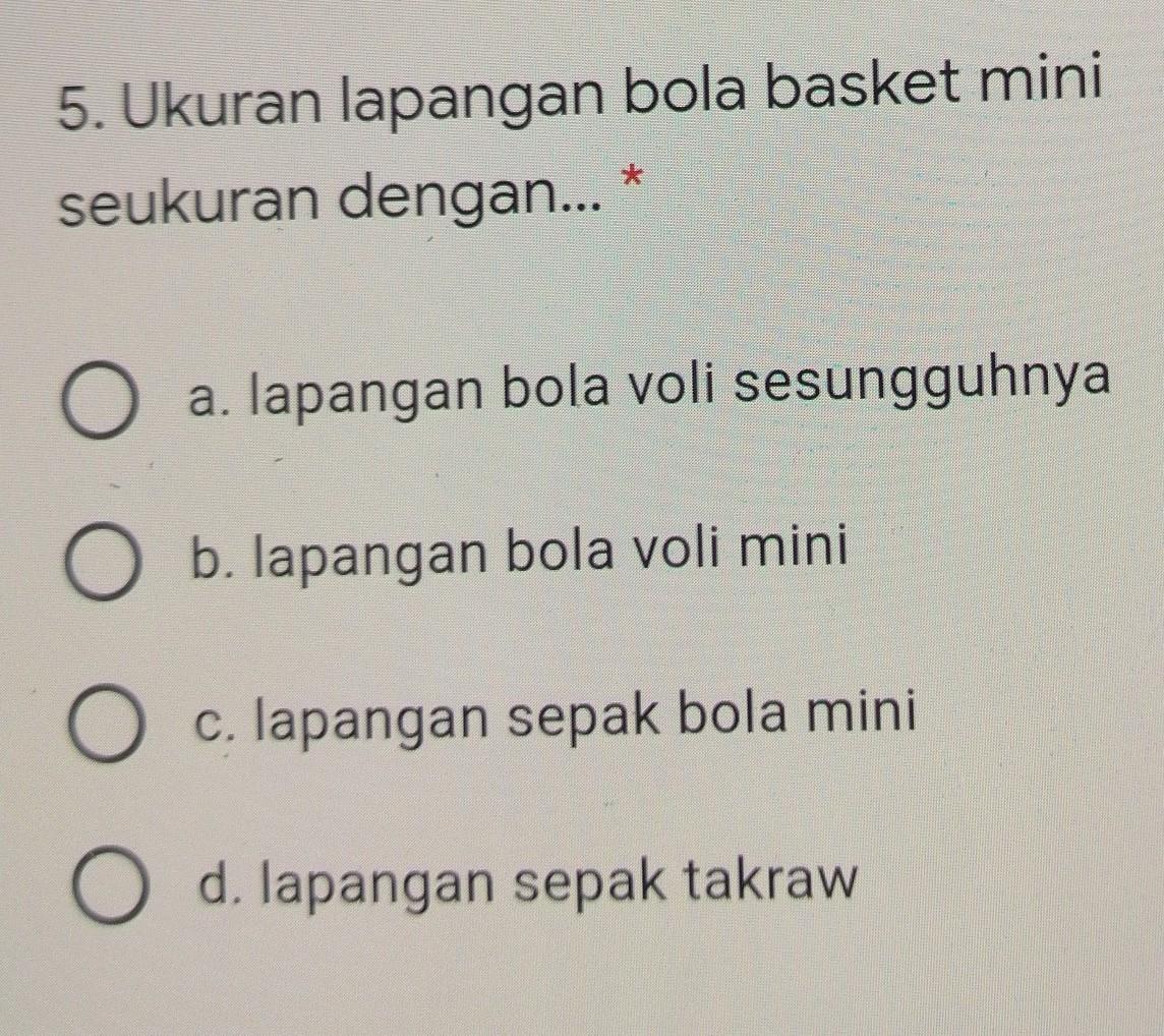 Detail Ukuran Lapangan Sepak Bola Mini Nomer 54