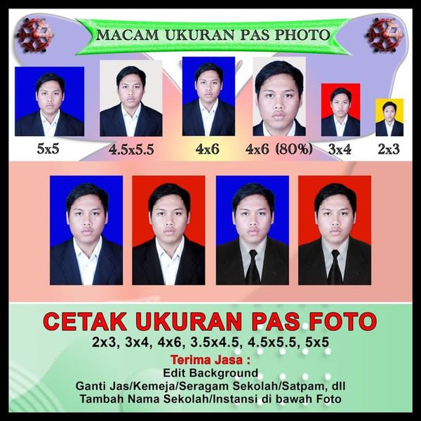 Detail Ukuran Pas Foto Untuk Visa Nomer 12