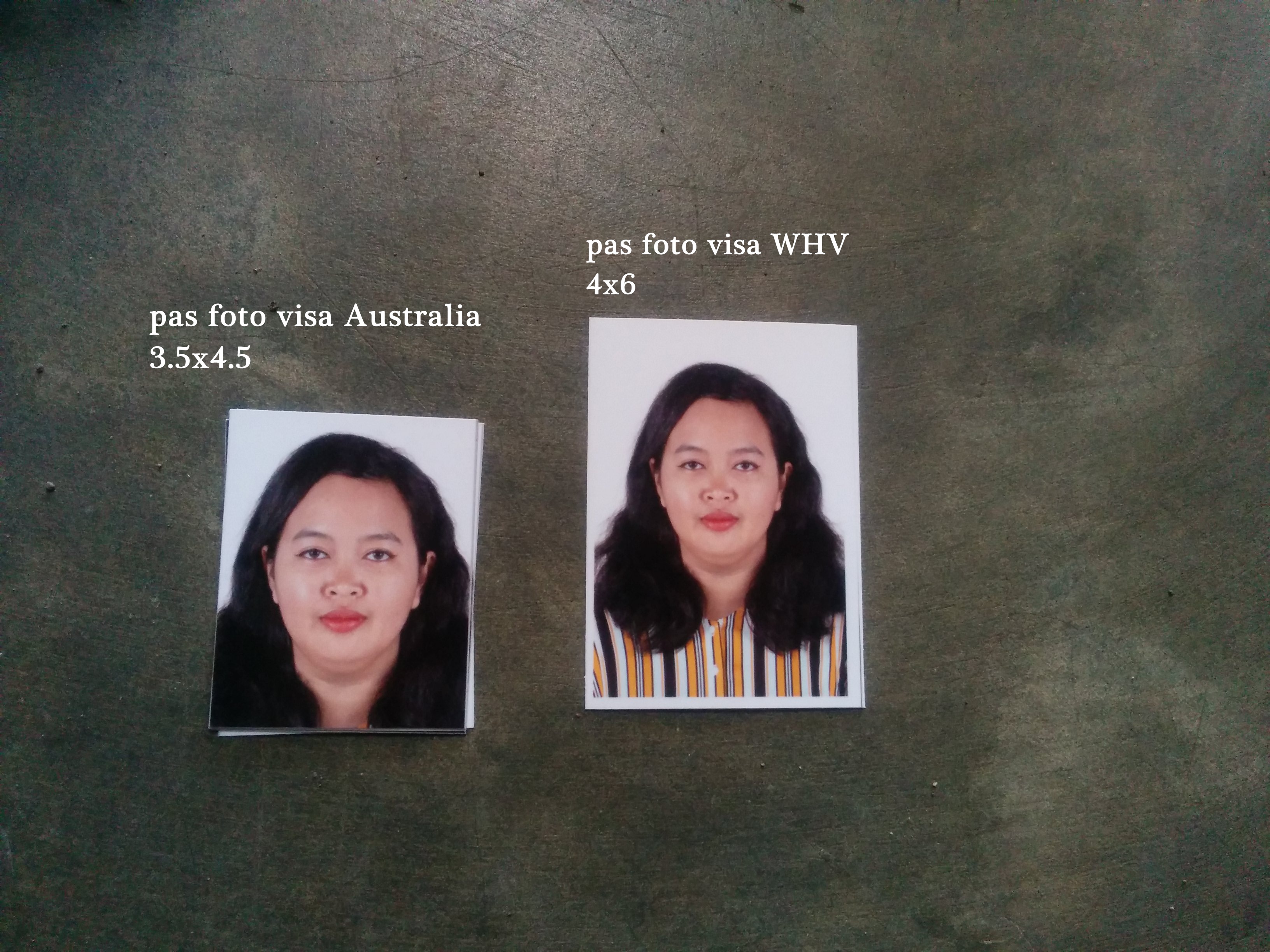 Detail Ukuran Pas Foto Untuk Visa Nomer 47