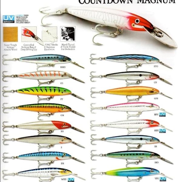 Detail Umpan Trolling Rapala Nomer 30