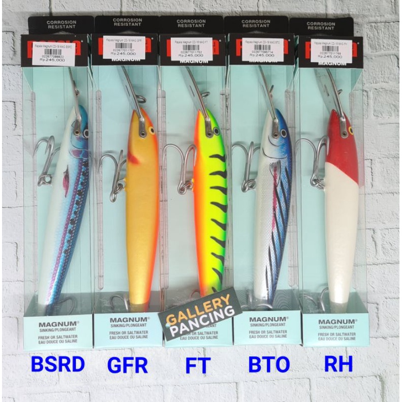 Detail Umpan Trolling Rapala Nomer 44