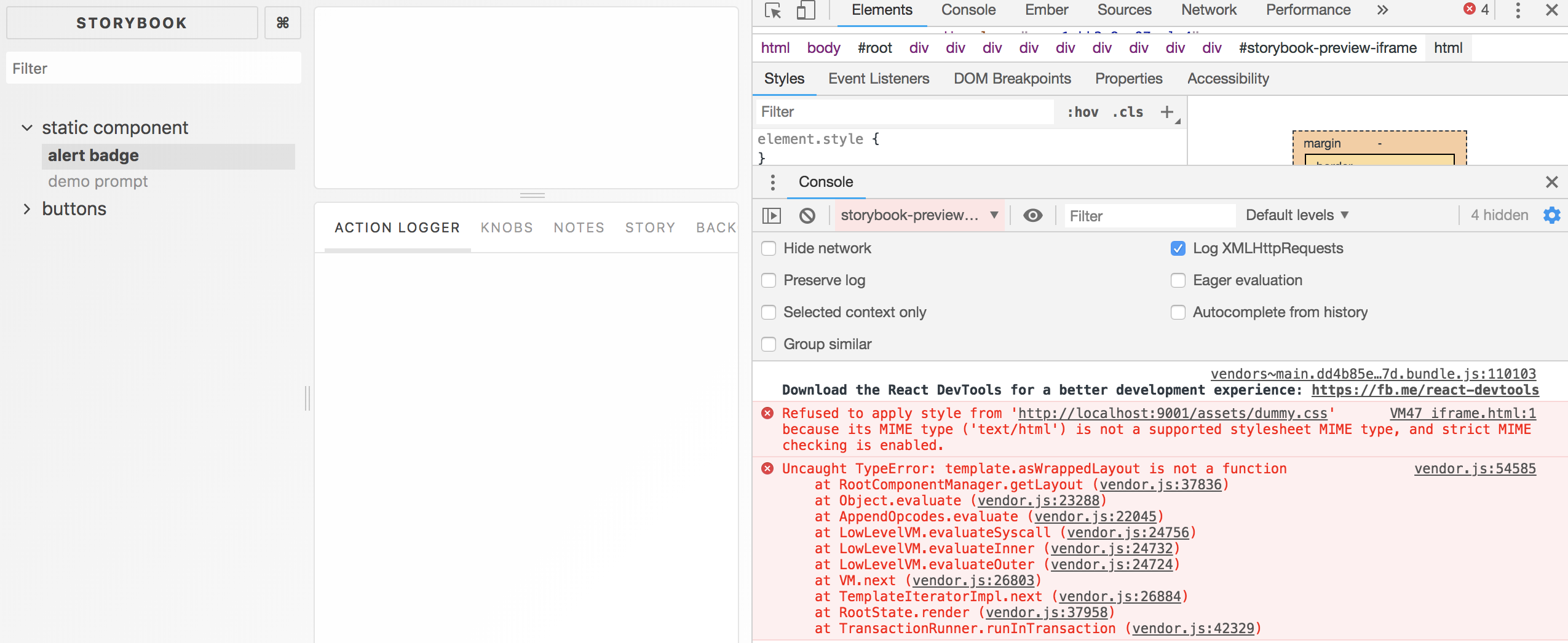 Detail Uncaught Typeerror Template Get Is Not A Function Nomer 3