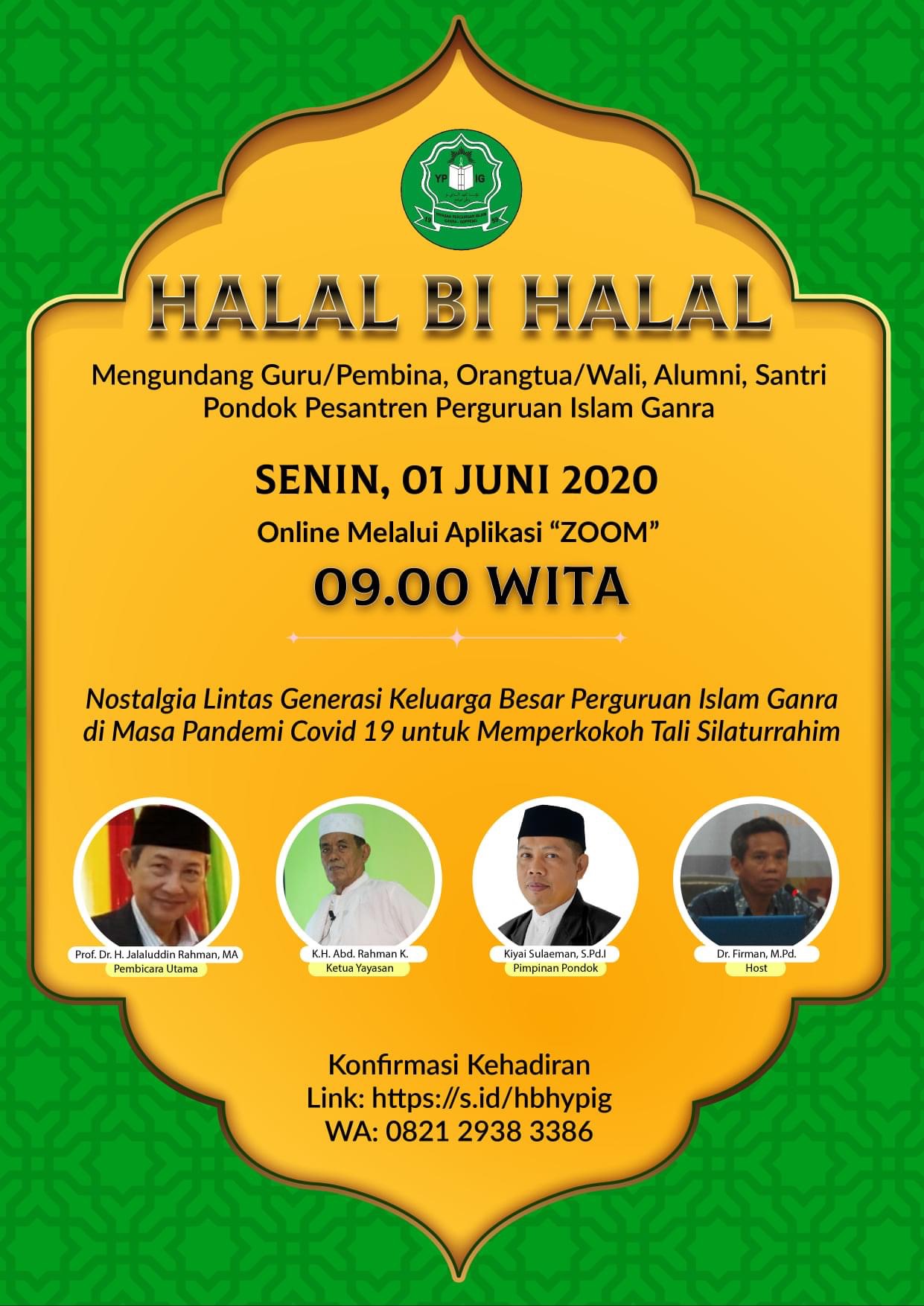 Detail Undangan Acara Halal Bihalal Nomer 27