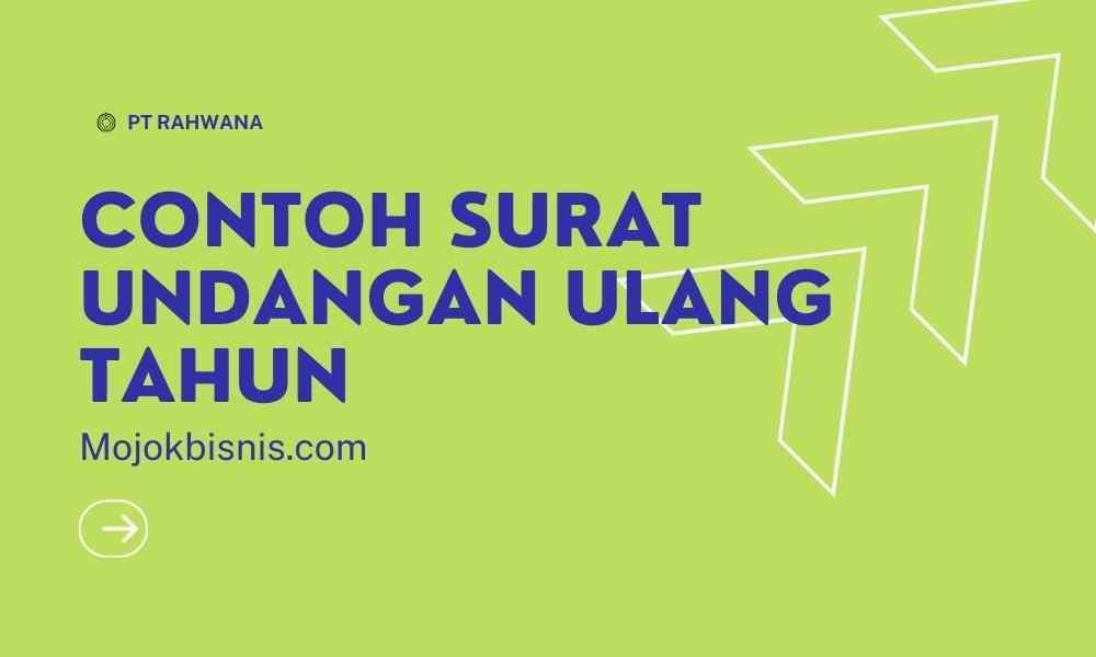 Detail Undangan Acara Ulang Tahun Nomer 30