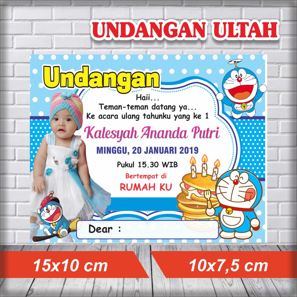 Detail Undangan Acara Ulang Tahun Nomer 5