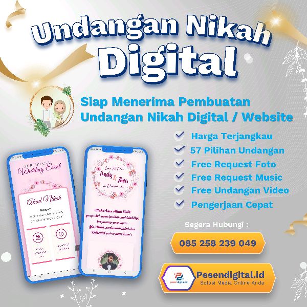 Detail Undangan Digital Online Nomer 45