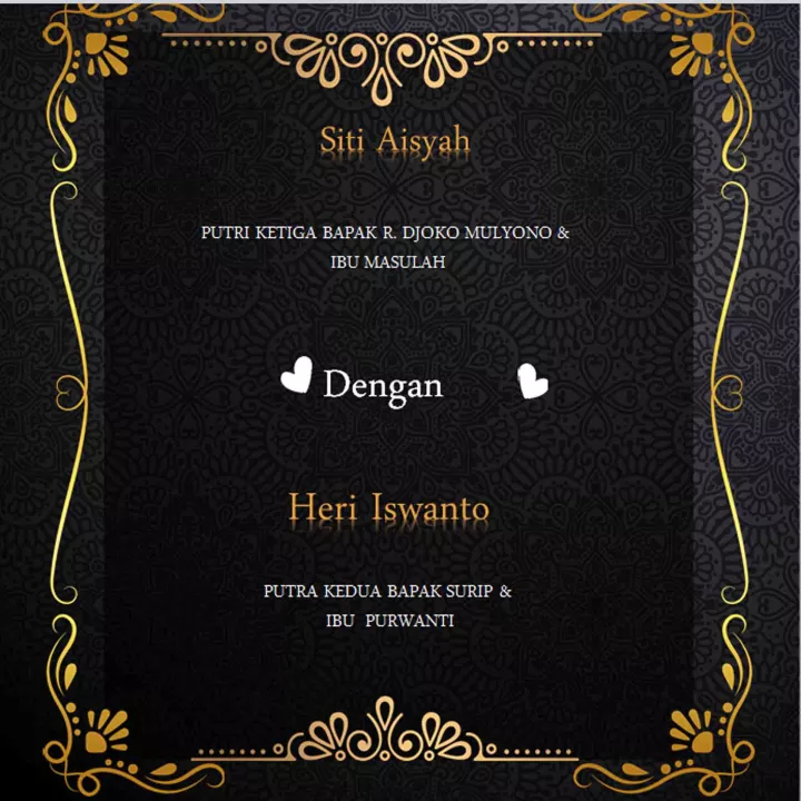 Detail Undangan Digital Template Nomer 29