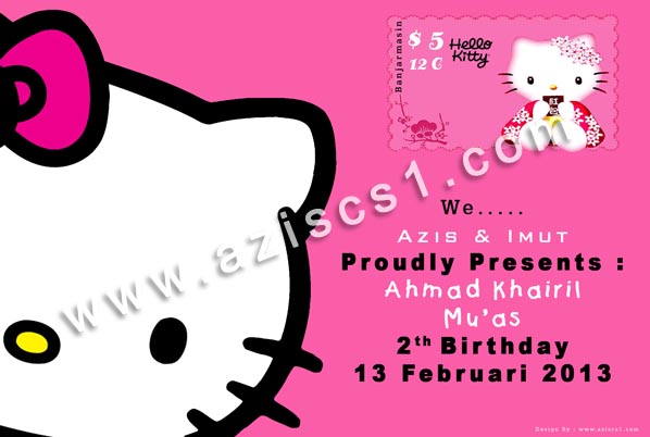 Detail Undangan Hello Kitty Nomer 51