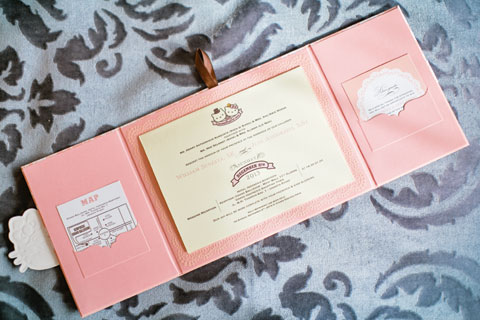Detail Undangan Pernikahan Hello Kitty Nomer 33