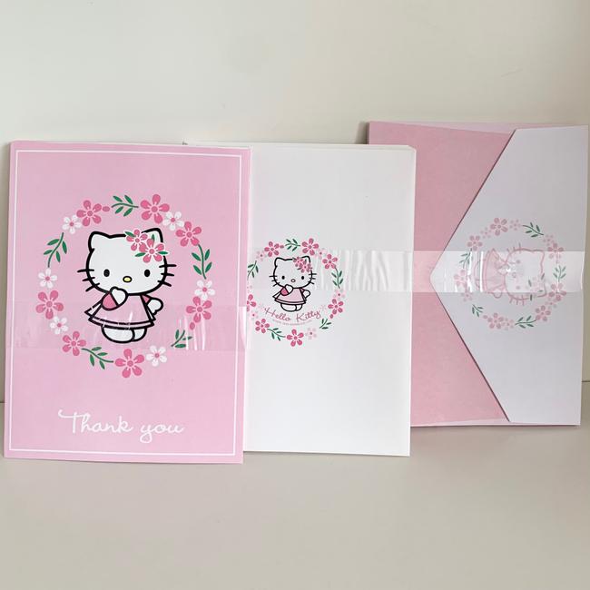 Detail Undangan Pernikahan Hello Kitty Nomer 39