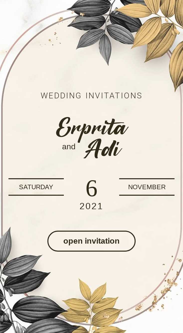 Detail Undangan Pernikahan Online Nomer 40
