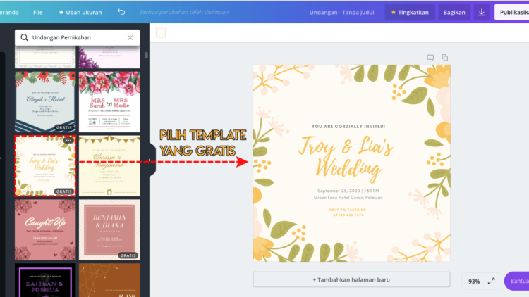 Detail Undangan Pernikahan Online Gratis Nomer 37